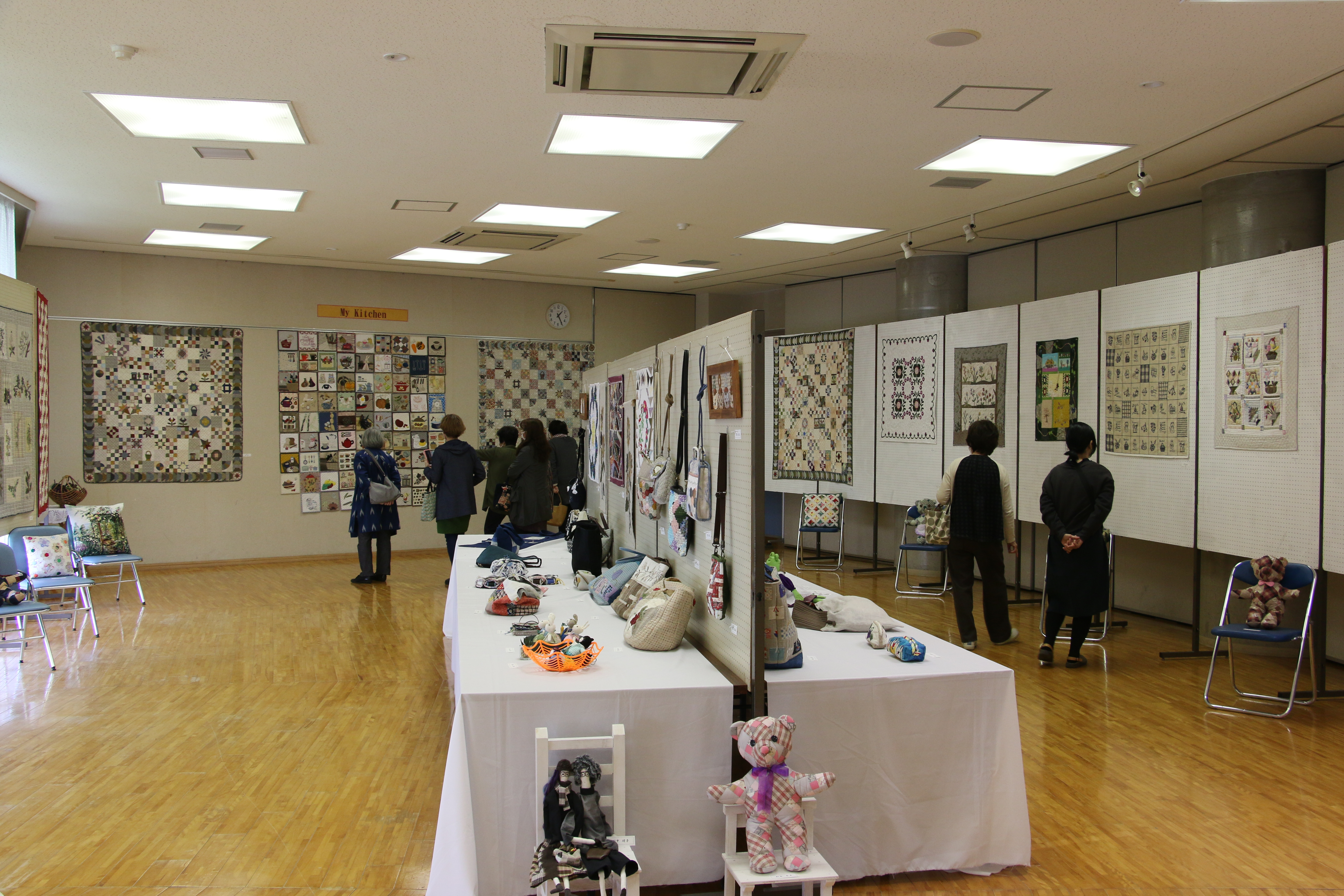 パッチワーク教室作品展